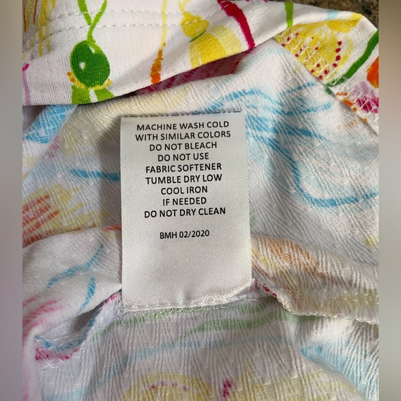 NWT IBKUL Multi-Color Tassel Design Golf Dress. - Picture 8 of 9